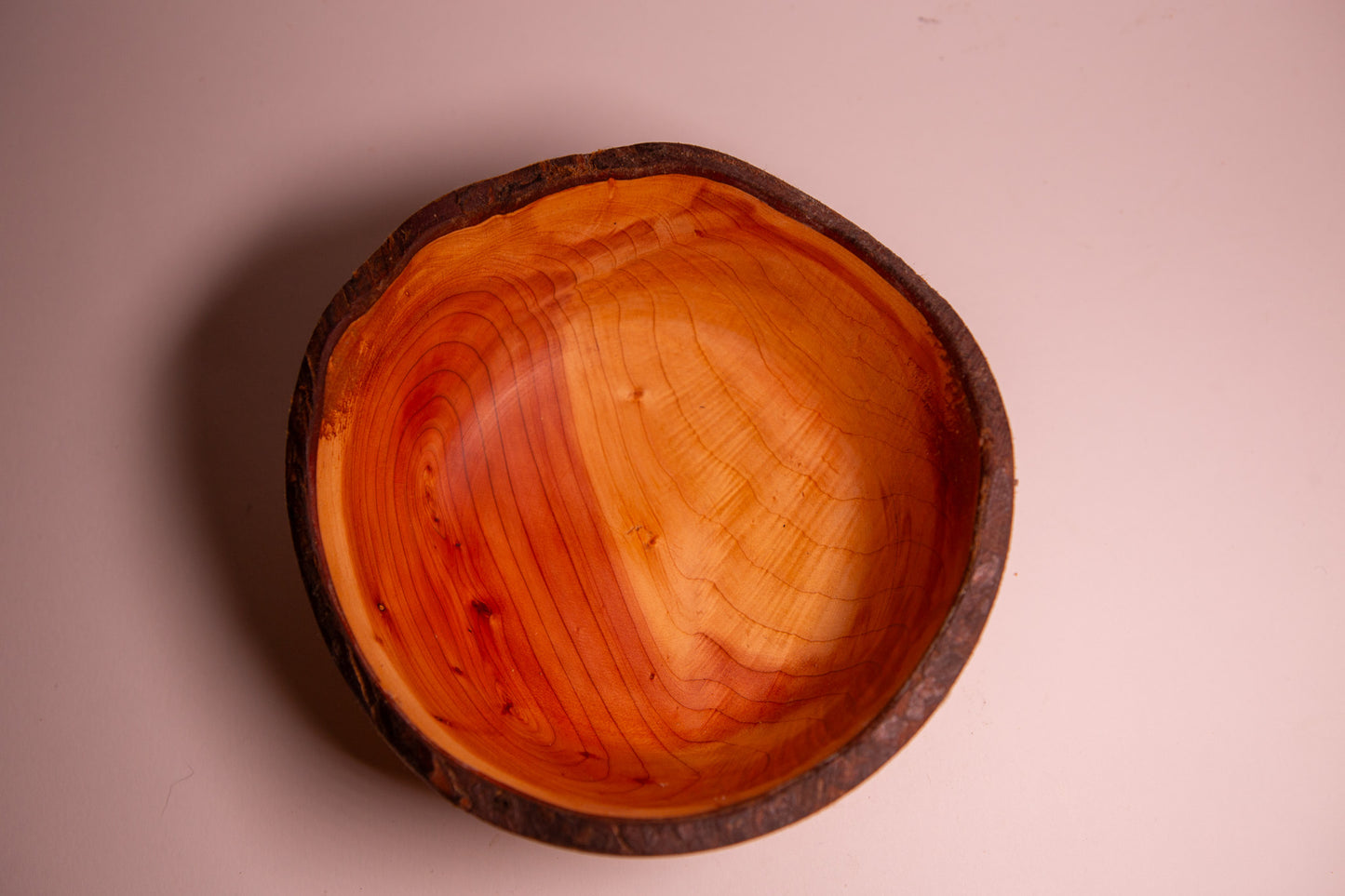 Reclaimed Juniper Wood Bowl with Gnarled Base