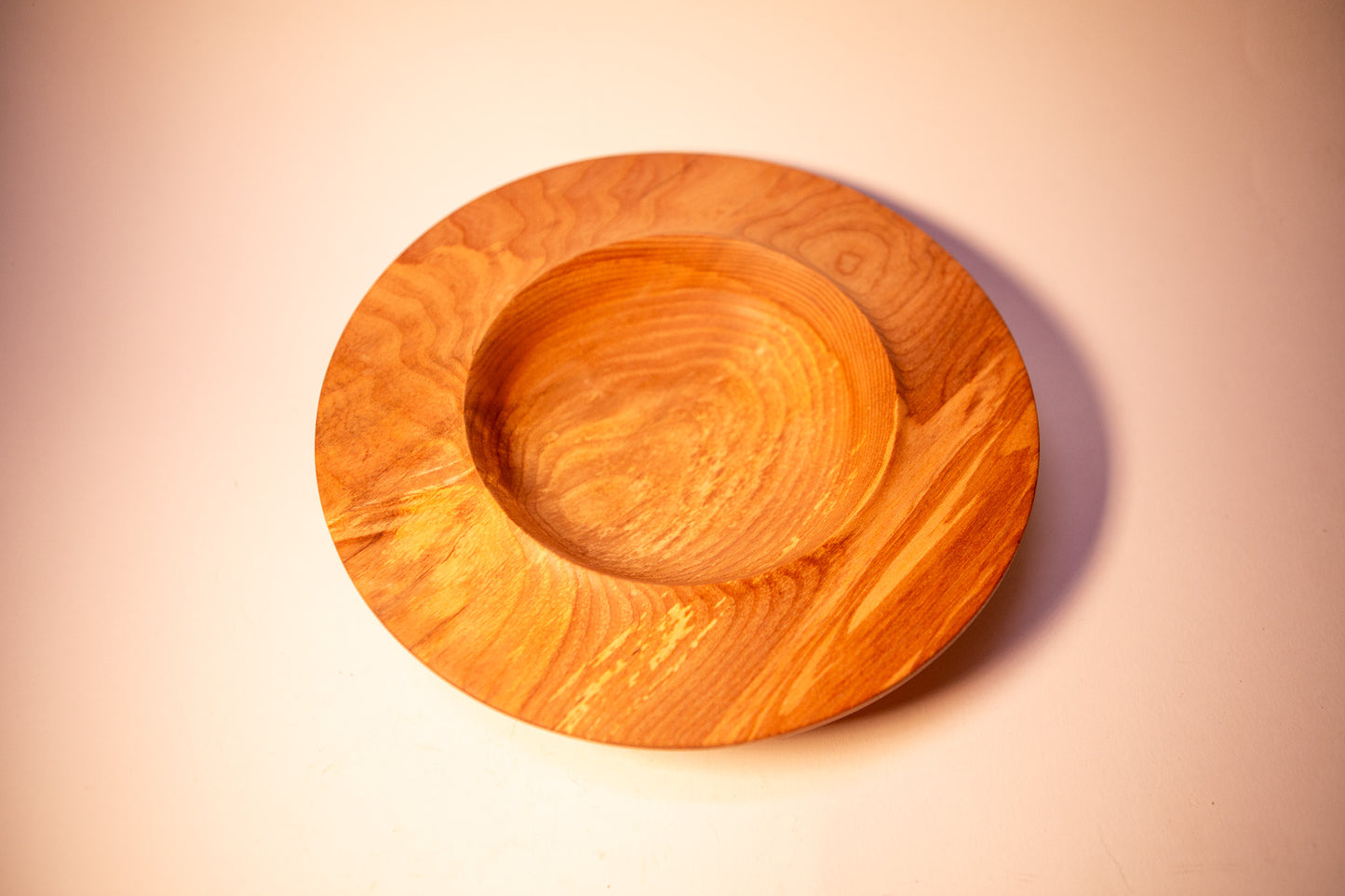 Unique Ash Wood Hat-Shaped Bowl