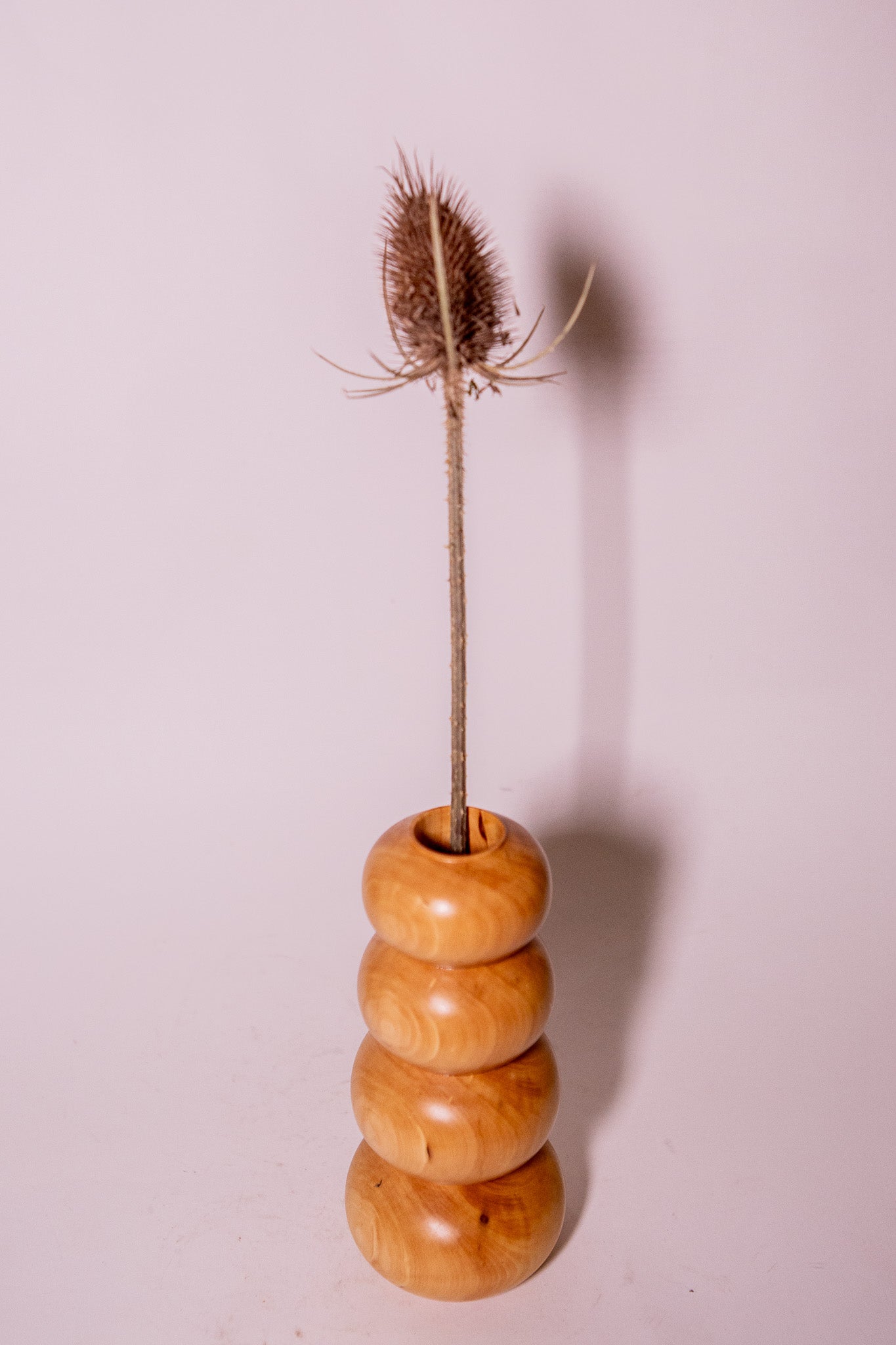 Stacked Stone Box wood Vase
