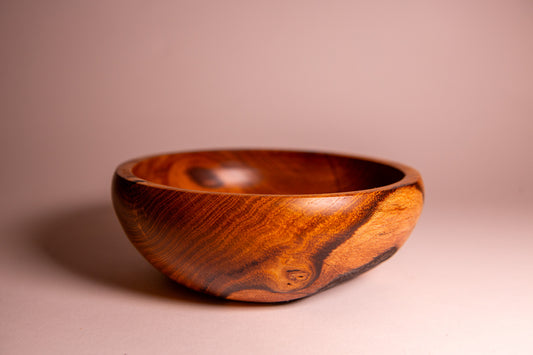 Laburnum Wood Decorative Bowl