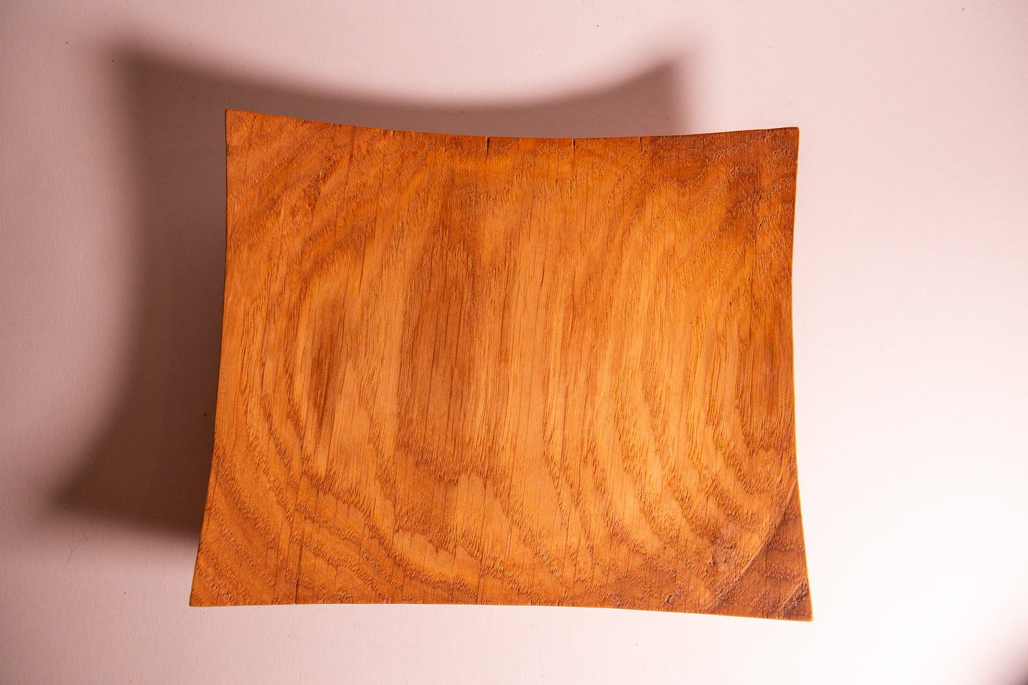 Unique Oak Wood Bowl Experiment