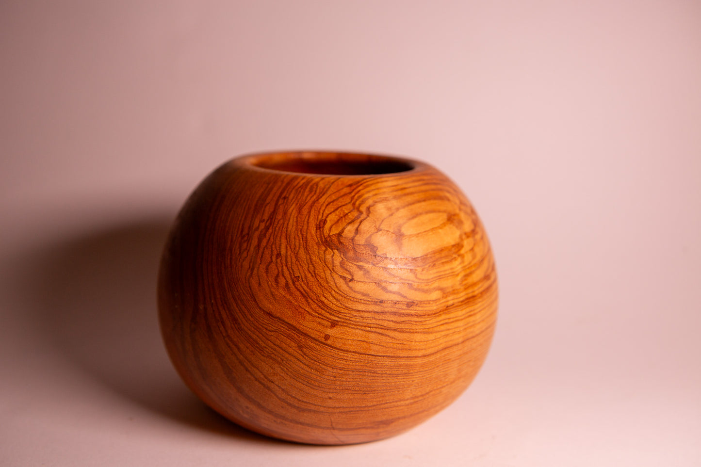 Rounded Ash Wood Bowl