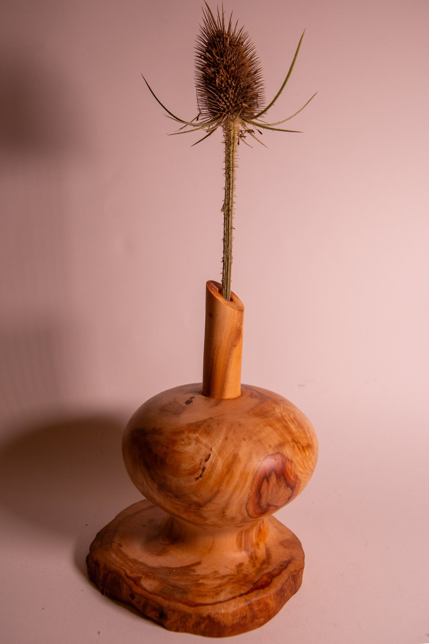 South Downs Maple Wood Vase