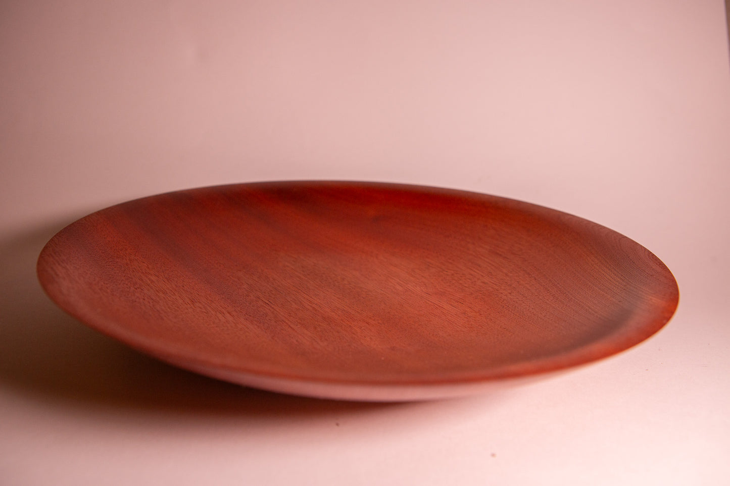 Tropical Hardwood Bowl with Shiny Finish