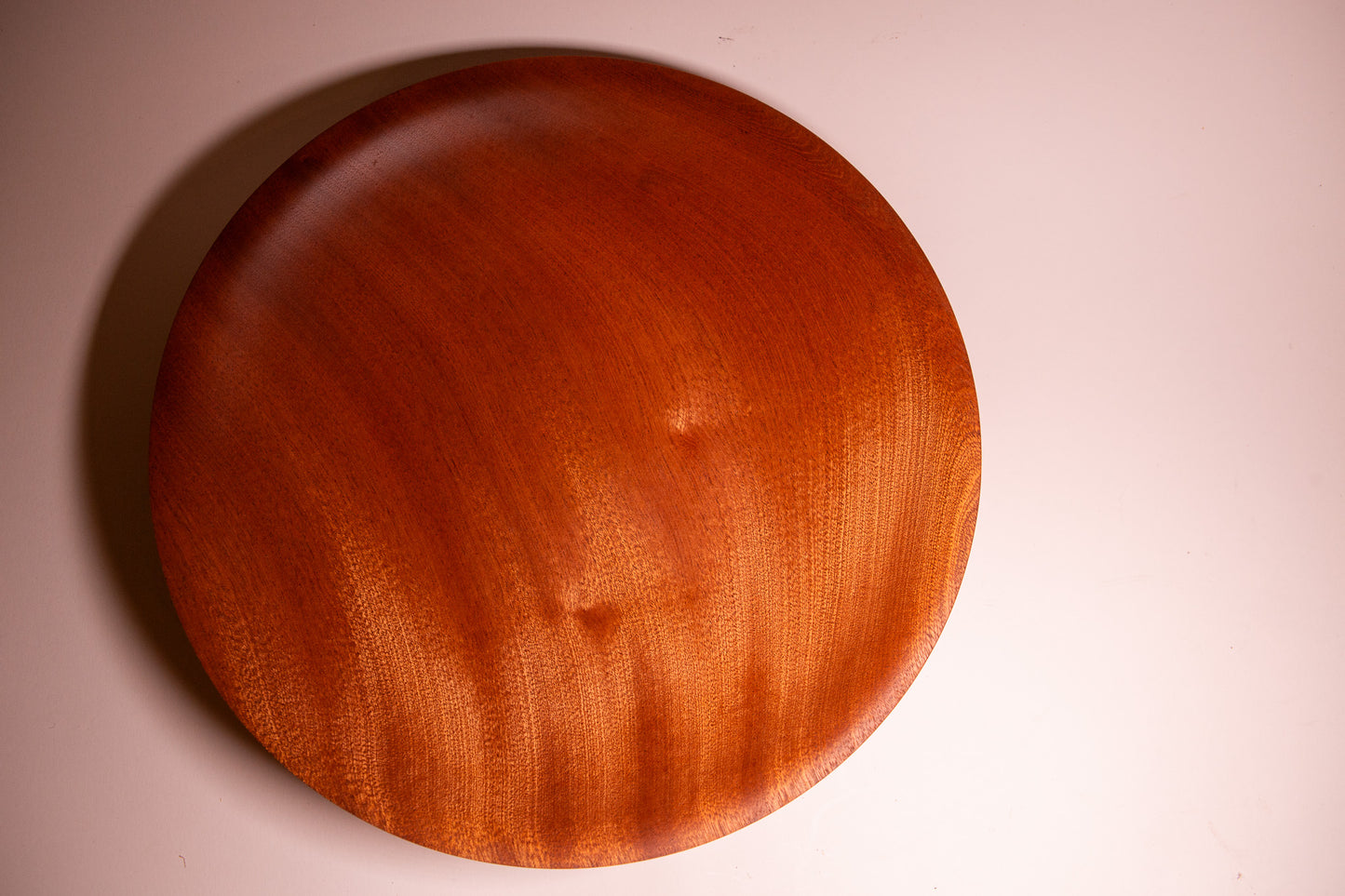 Tropical Hardwood Bowl with Shiny Finish