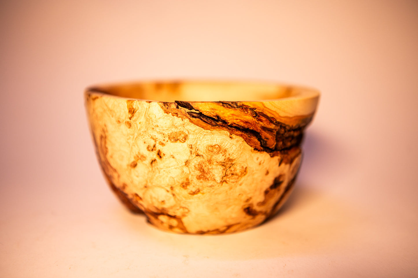 Rare Holly Burr Bowl