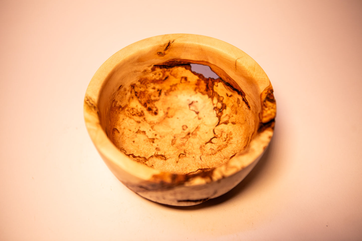 Rare Holly Burr Bowl