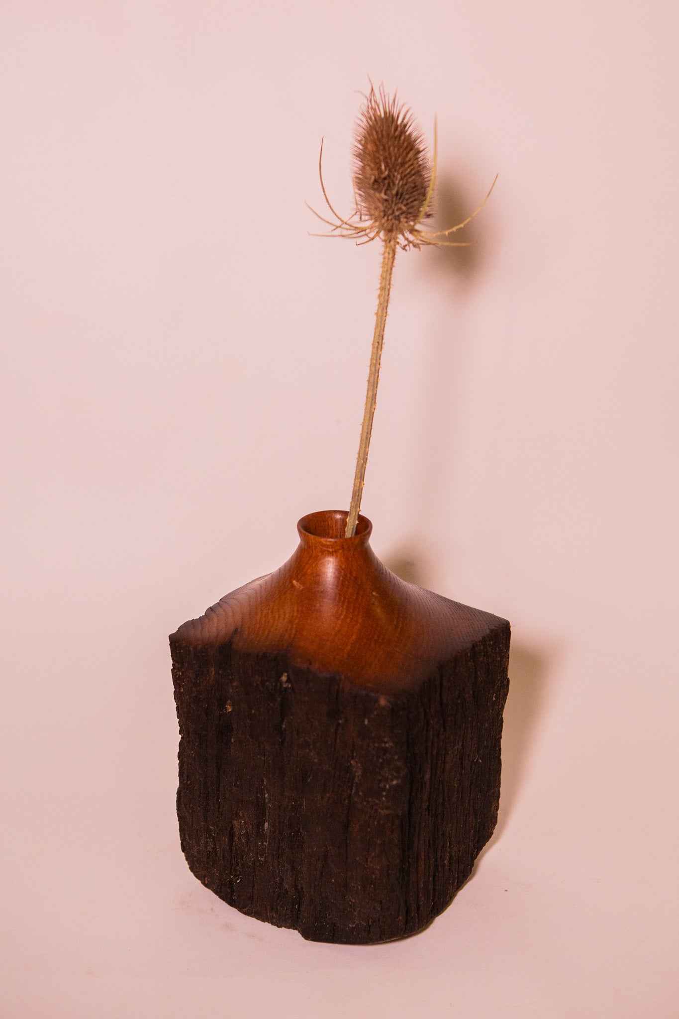 Reclaimed Oak Ship Beam Vase