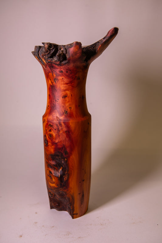 Yew Root Vase